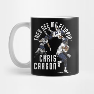 Chris Carson Seattle Flip Mug